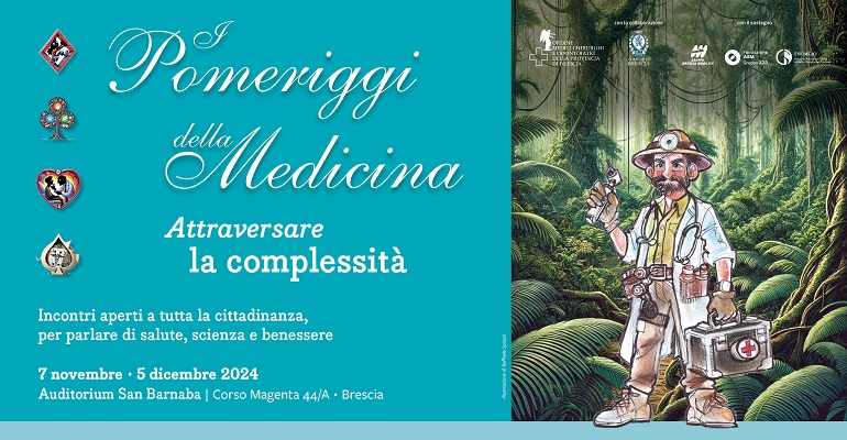 immagine della locandina dei pomeriggi della medicina 2024