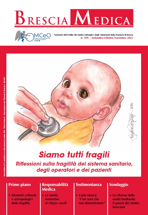 copertina del numero 399 di brescia medica