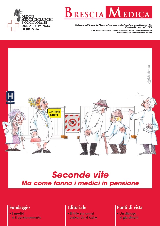 immagine della copertina di bresciamedica 396